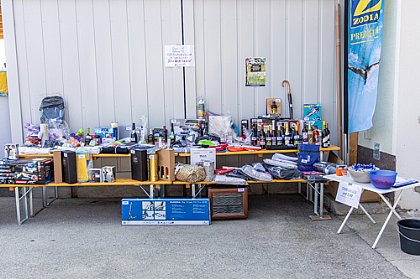 Tombola für das Rote Kreuz