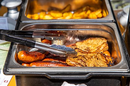 Frisches Essen vom Kalki