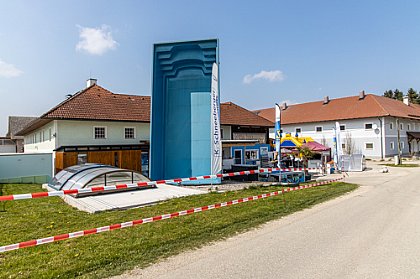 Keramikbecken 800 3-D Blau