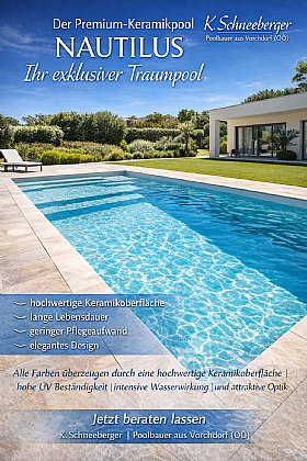 Keramikpool-Skimmerbecken