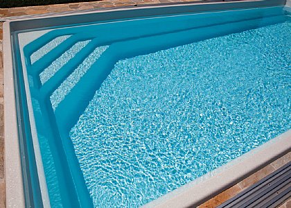 Keramikpool Aurora 750 Farbe 3D-Weiss