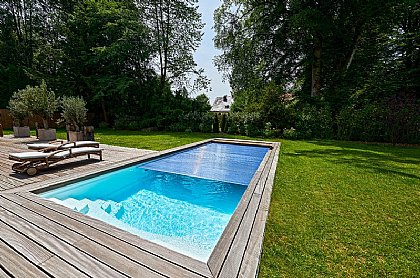 Keramikpool Erato 1000 mit Unterflur Abdeckung