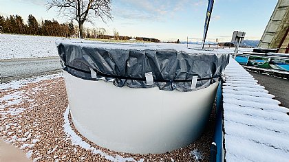 Winterabdeckung für Rundbecken