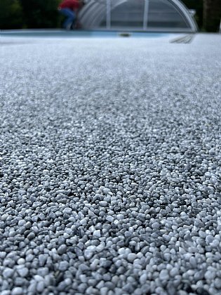 Steinteppich für innen und Außen