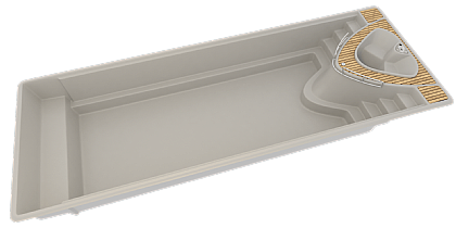 Jacht-Pool 3-D Ansicht