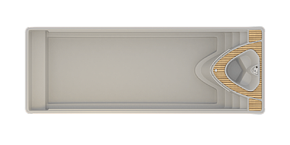 Jacht-Pool Draufsicht