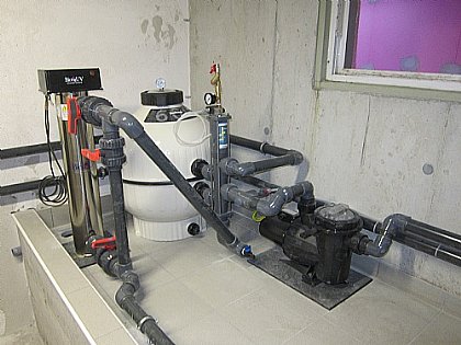 Sandfilteranlage mit BIO-UV Entkeimung