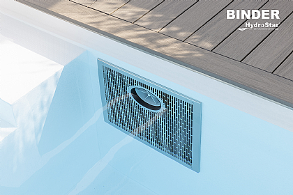 Gegenstromanlage Hydro-Star von Binder in Folienbecken