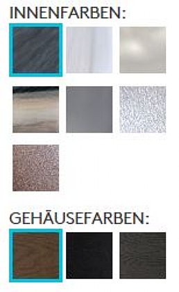 Whirlpool Innen und Aussen Farben