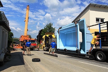 Keramikbecken Versetzen