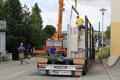 Keramikbecken Versetzen