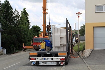 Keramikbecken Versetzen